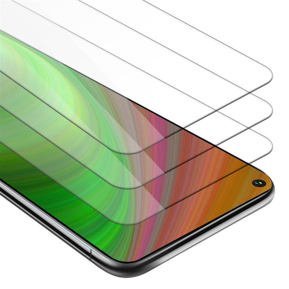 Cadorabo 3x Panzer Folie für Honor 20 Schutzfolie in Transparent Folie Tempered Display-Schutzglas