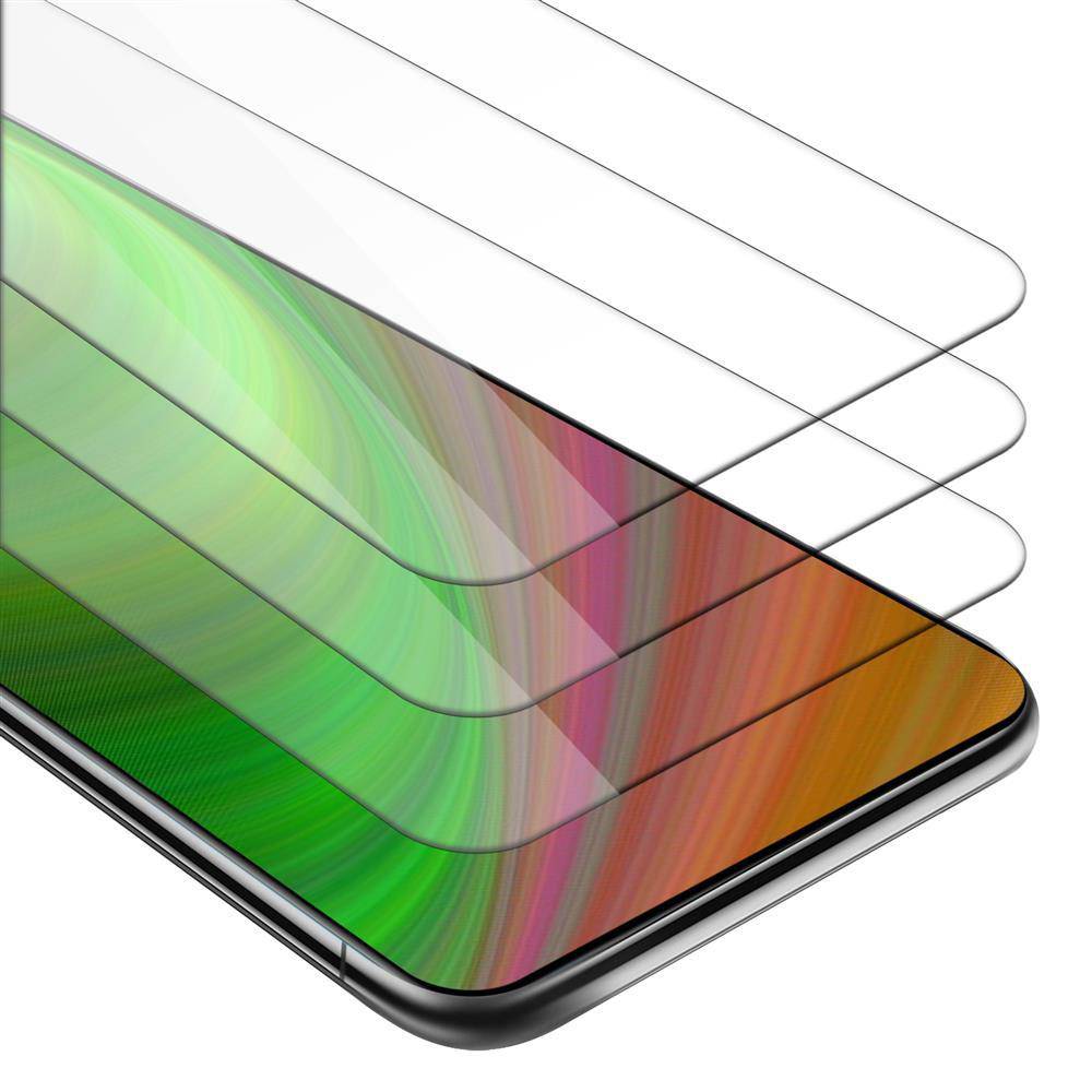 Cadorabo 3x Panzer Folie für Vivo 15 Schutzfolie in Transparent Folie Tempered Display-Schutzglas