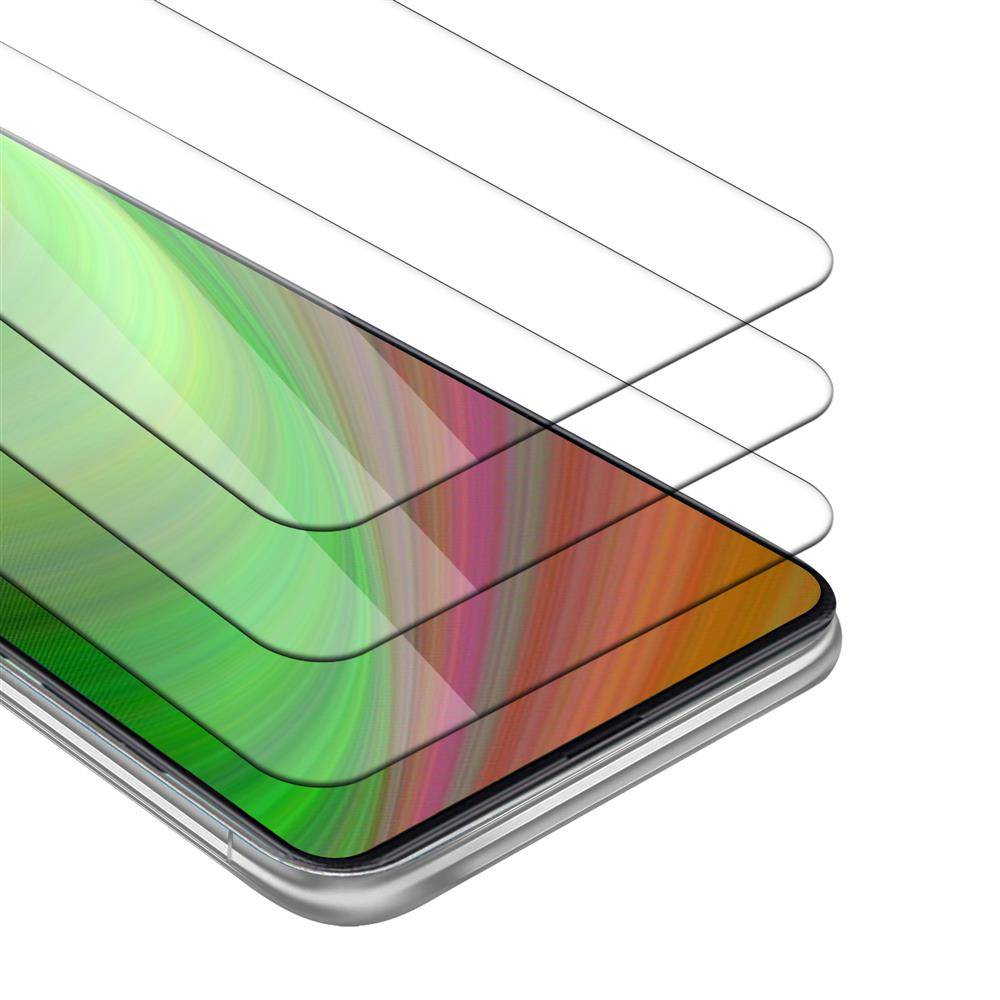 Cadorabo 3x Panzer Folie für Xiaomi Mix 3 Schutzfolie in Transparent Folie Tempered Display-Schutzglas