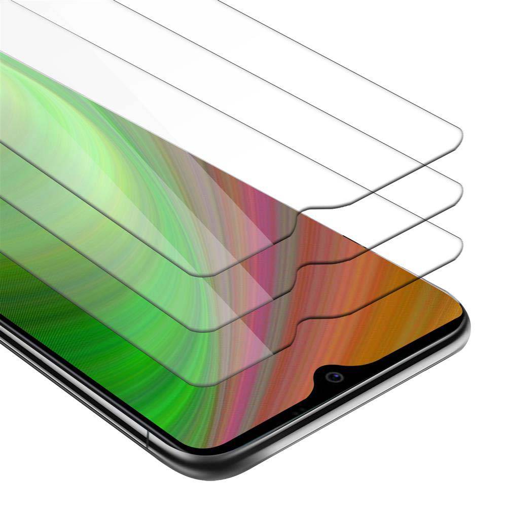 Cadorabo 3x Panzer Folie für LG K50s Schutzfolie in Transparent Folie Tempered Display-Schutzglas