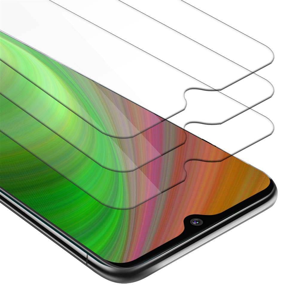 Cadorabo 3x Panzer Folie für Nokia 7.2 Schutzfolie in Transparent Folie Tempered Display-Schutzglas