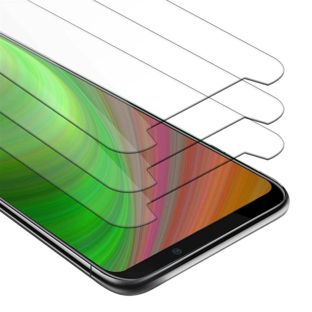 Cadorabo 3x Panzer Folie für Xiaomi Black Shark 2 PRO Schutzfolie in Transparent Folie Tempered Display-Schutzglas