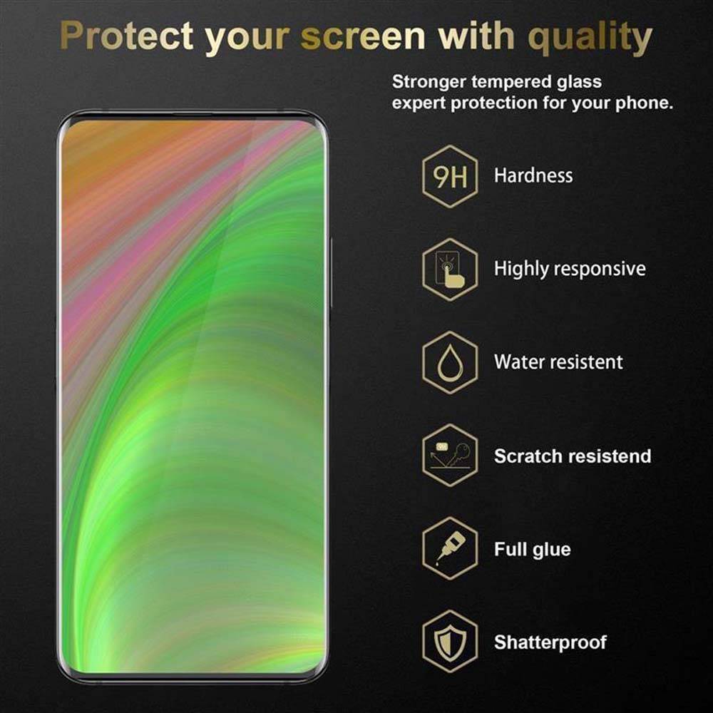 Cadorabo 3x Panzer Folie für ZTE Nubia Z20 Schutzfolie in Transparent Folie Tempered Display-Schutzglas