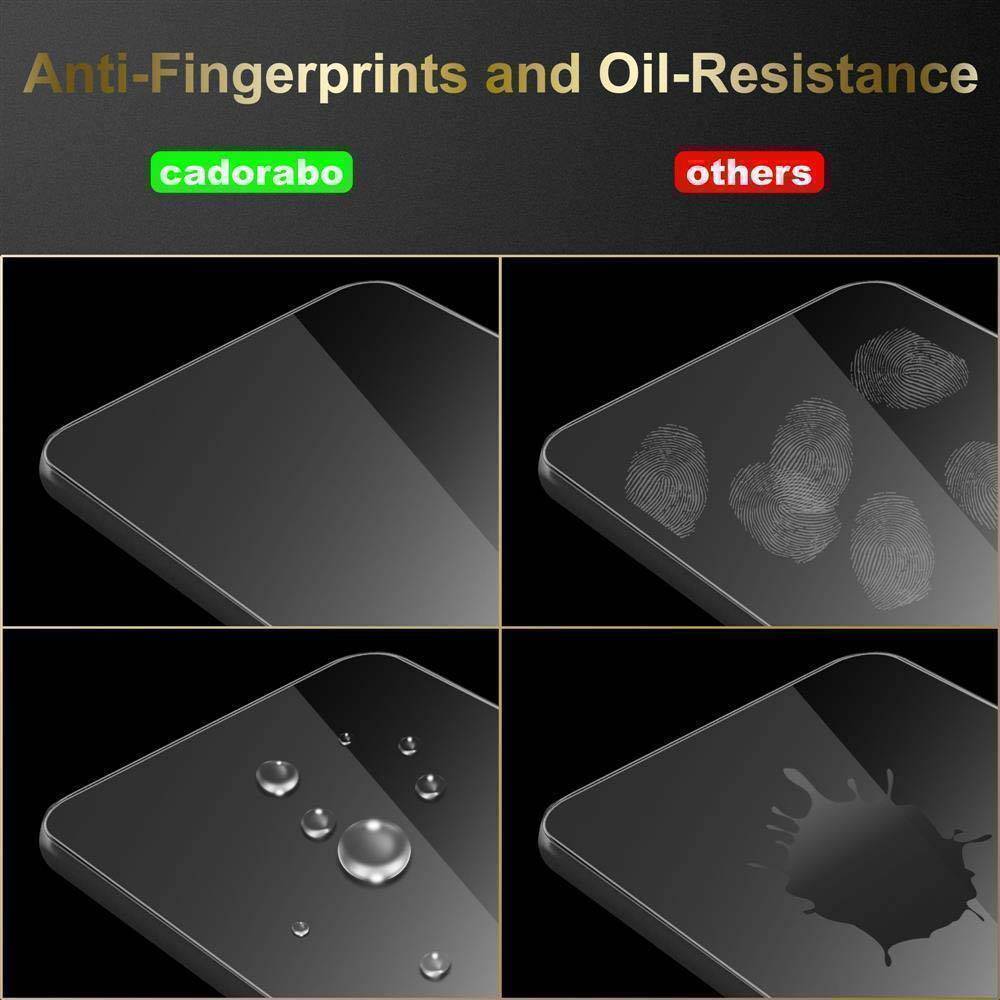 Cadorabo 3x Panzer Folie für Lenovo Tab M10 (10.1") in Transparent Tablet Schutzfolie Tempered Display-Schutzglas