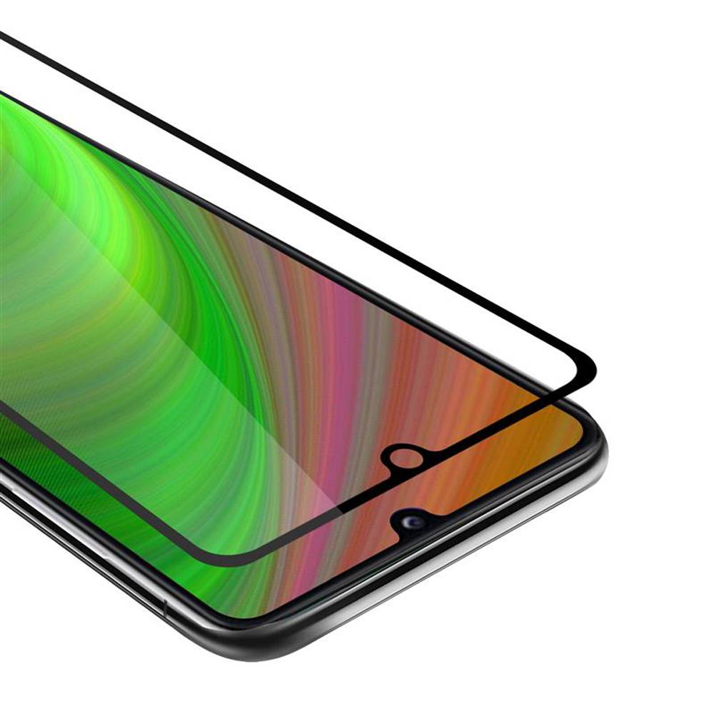 Cadorabo Panzerfolie für Samsung Galaxy A31 Schutzfolie in Weiß Vollbild Folie Tempered Display Schutzglas