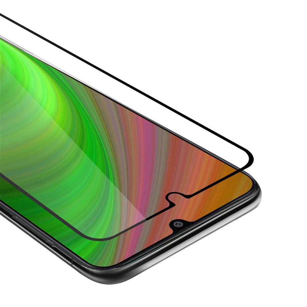 Cadorabo Panzerfolie für Samsung Galaxy M31 Schutzfolie in Weiß Vollbild Folie Tempered Display Schutzglas