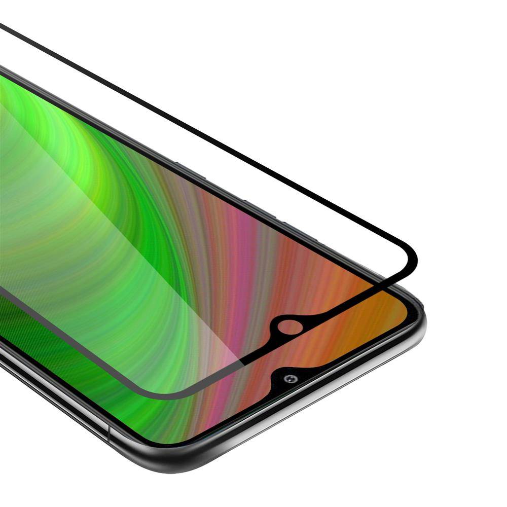 Cadorabo Panzerfolie für LG K41s Schutzfolie in Weiß Vollbild Folie Tempered Display Schutzglas