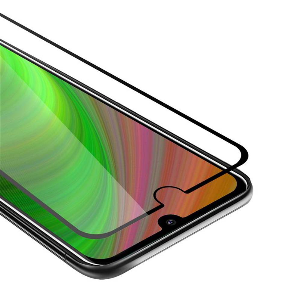 Cadorabo Panzerfolie für Nokia 2.2 Schutzfolie in Weiß Vollbild Folie Tempered Display Schutzglas