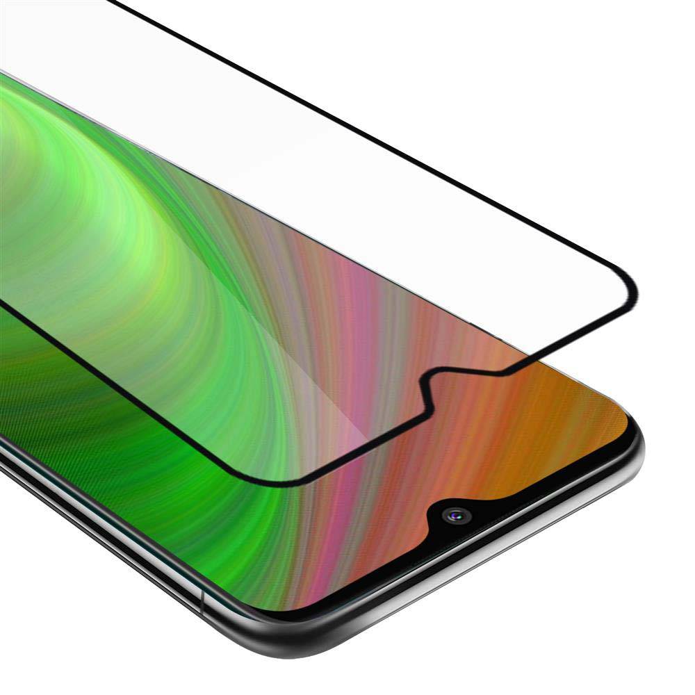 Cadorabo Panzerfolie für Nokia 7.2 Schutzfolie in Schwarz Vollbild Folie Tempered Display Schutzglas