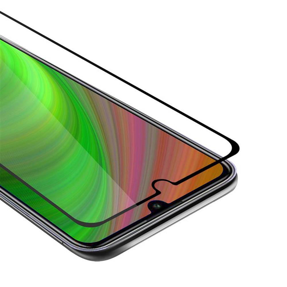 Cadorabo Panzerfolie für Huawei P smart 2020 Schutzfolie in Weiß Vollbild Folie Tempered Display Schutzglas