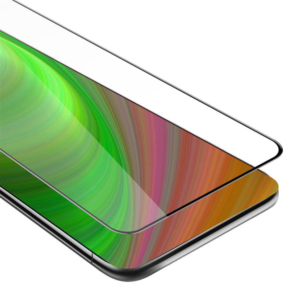 Cadorabo Panzerfolie für Lenovo Z5 PRO Schutzfolie in Schwarz Vollbild Folie Tempered Display Schutzglas