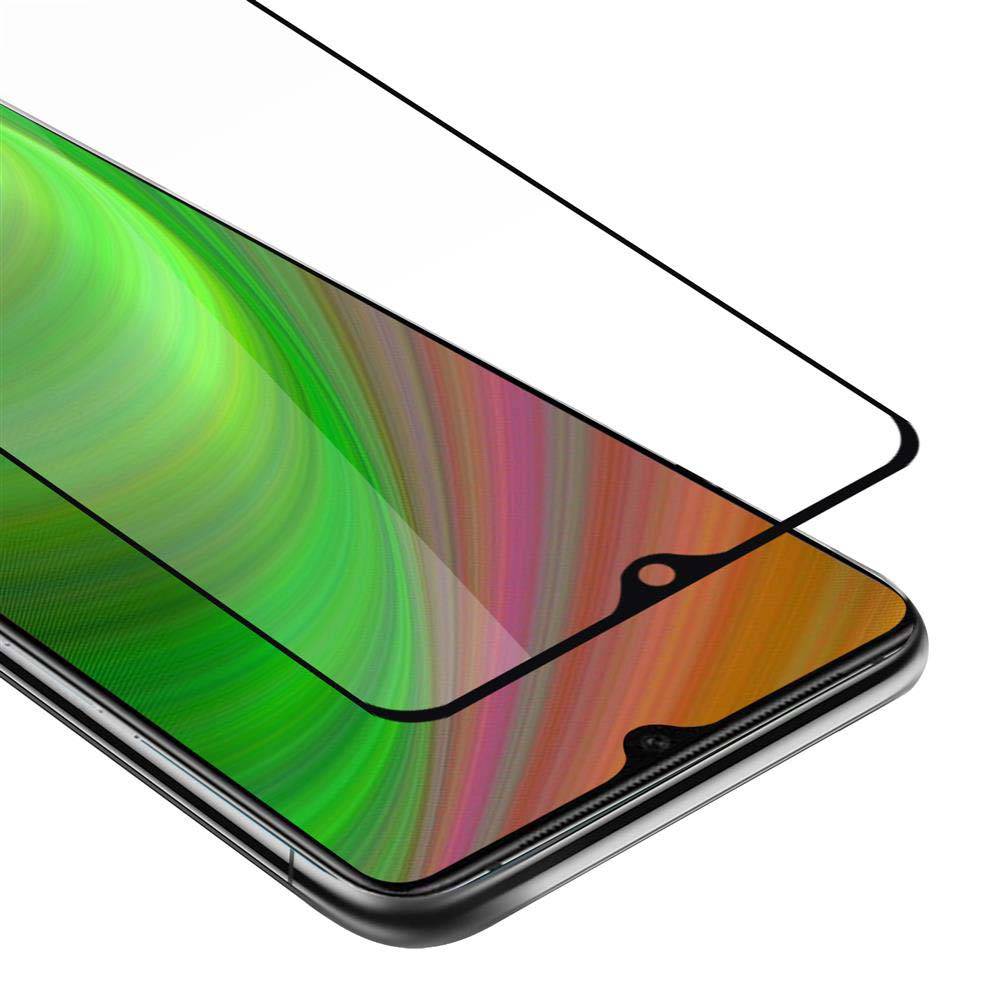 Cadorabo Panzerfolie für OnePlus 7T Schutzfolie in Schwarz Vollbild Folie Tempered Display Schutzglas