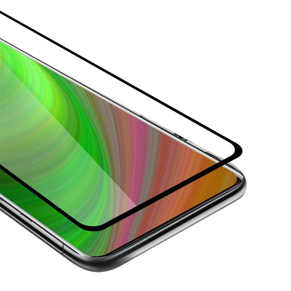 Cadorabo Panzerfolie für Oneplus 8 Schutzfolie in Weiß Vollbild Folie Tempered Display Schutzglas