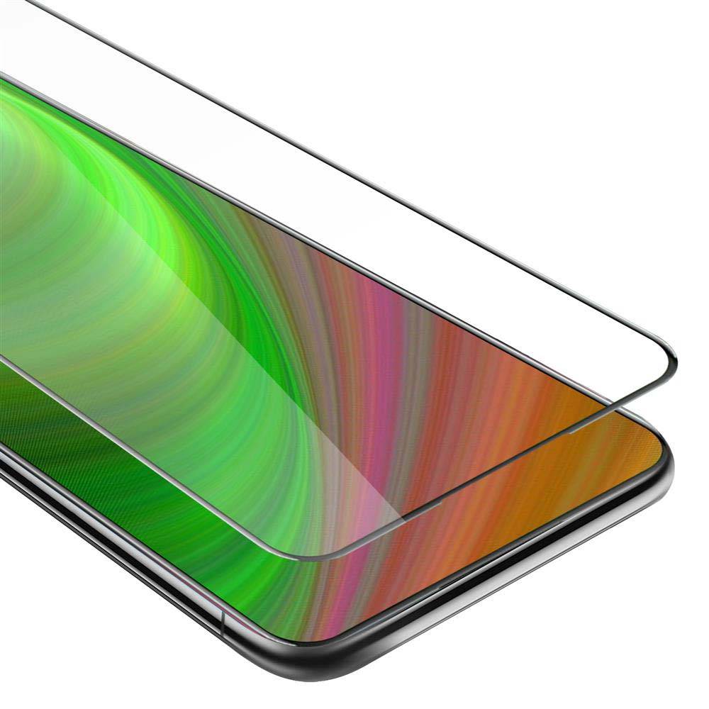 Cadorabo Panzerfolie für Vivo NEX 2 Schutzfolie in Schwarz Vollbild Folie Tempered Display Schutzglas