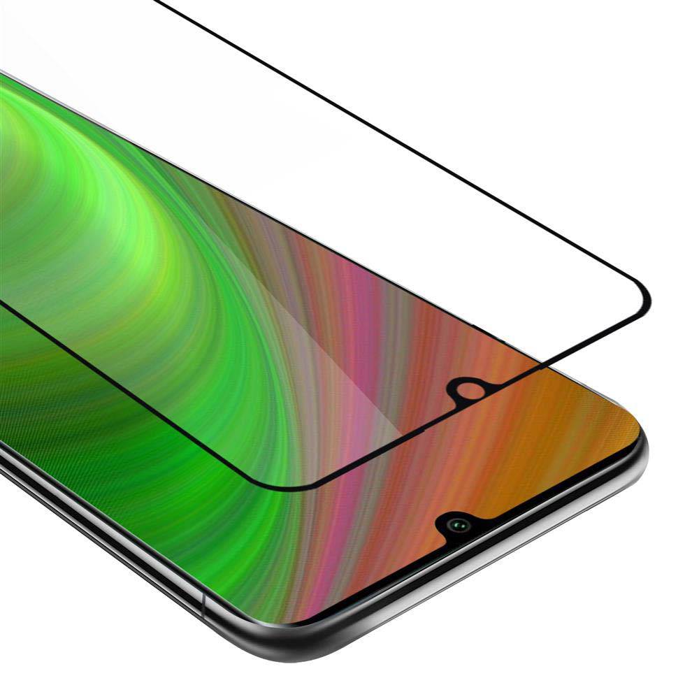 Cadorabo Panzerfolie für Xiaomi RedMi Note 10 Schutzfolie in Schwarz Vollbild Folie Tempered Display Schutzglas