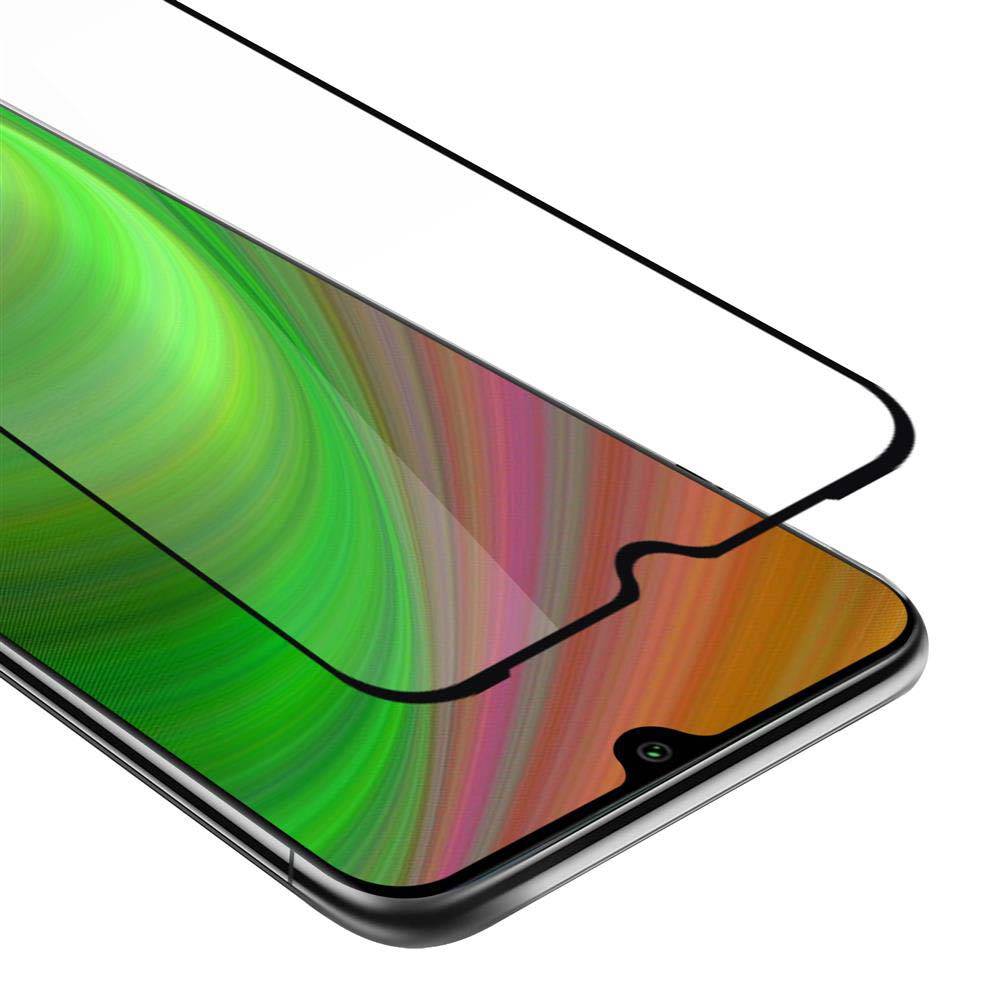 Cadorabo Panzerfolie für Xiaomi Mi A3 Schutzfolie in Schwarz Vollbild Folie Tempered Display Schutzglas