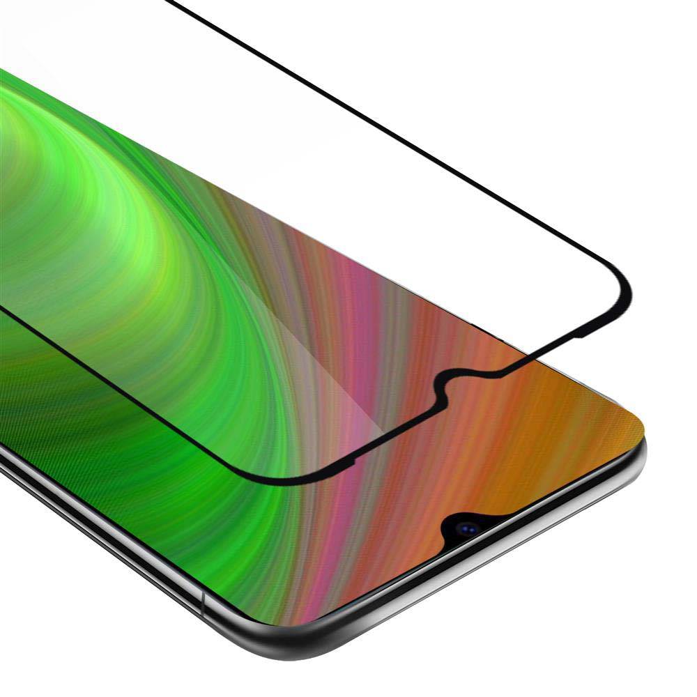 Cadorabo Panzerfolie für Xiaomi Mi CC9 Schutzfolie in Schwarz Vollbild Folie Tempered Display Schutzglas