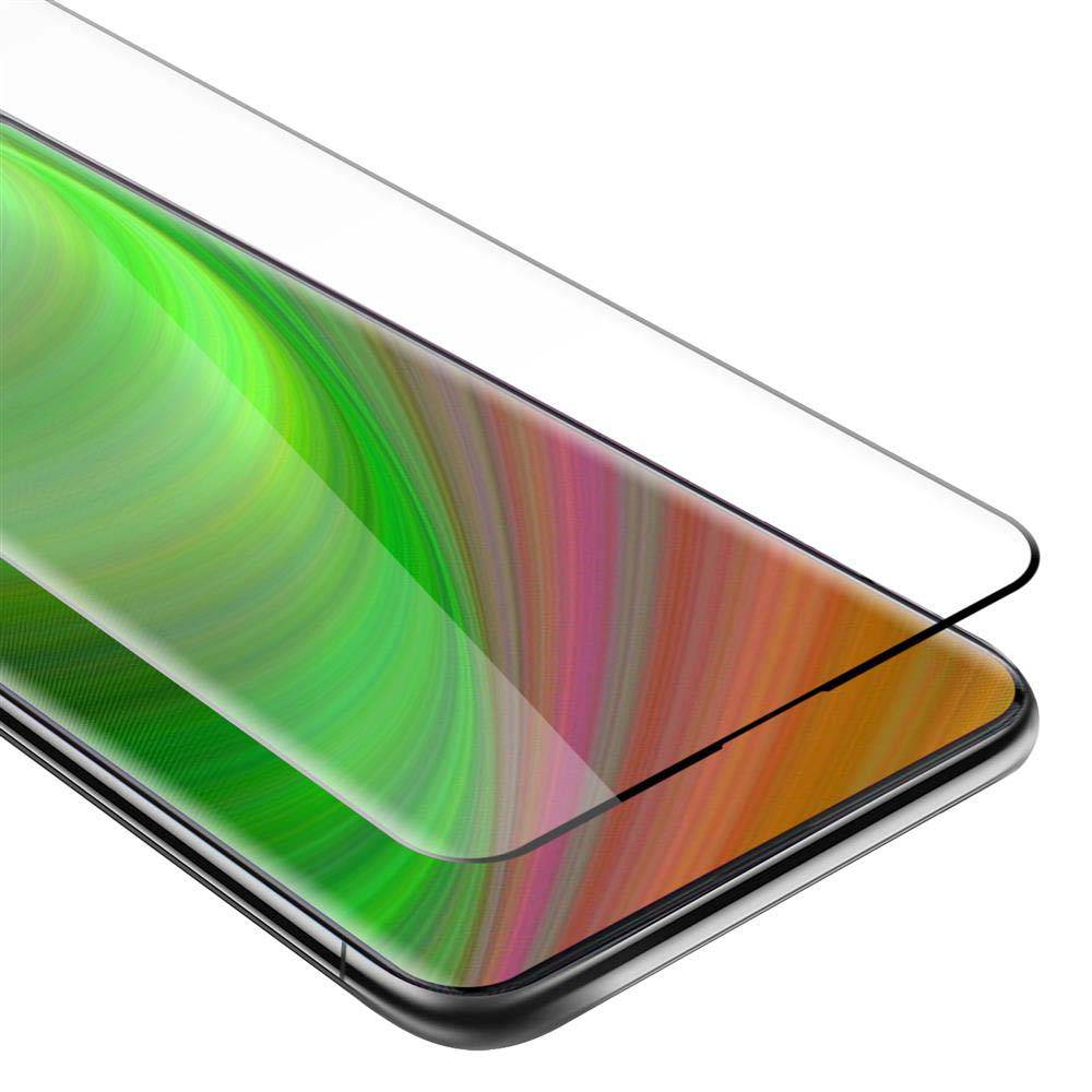 Cadorabo Panzerfolie für OPPO FIND X Schutzfolie in Schwarz Vollbild Folie Tempered Display Schutzglas