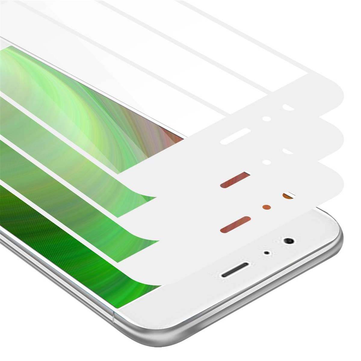 Cadorabo 3x Vollbild Panzer Folie für Xiaomi Mi 6 Schutzfolie in Schwarz Tempered Display-Schutzglas