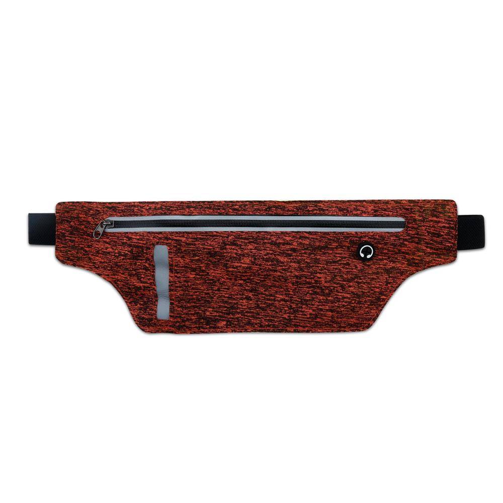 Cadorabo Sport Bauchtasche für Handys von 4.7 - 6.0 Zoll in PINK - Längenverstellbare Touch Smartphone Hüfttasche