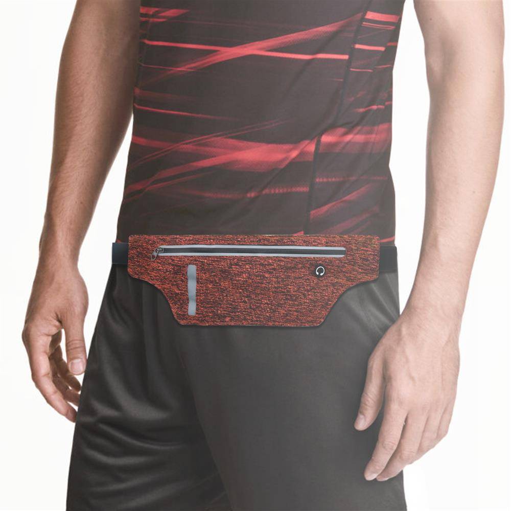 Cadorabo Sport Bauchtasche für Handys von 4.7 - 6.0 Zoll in PINK - Längenverstellbare Touch Smartphone Hüfttasche