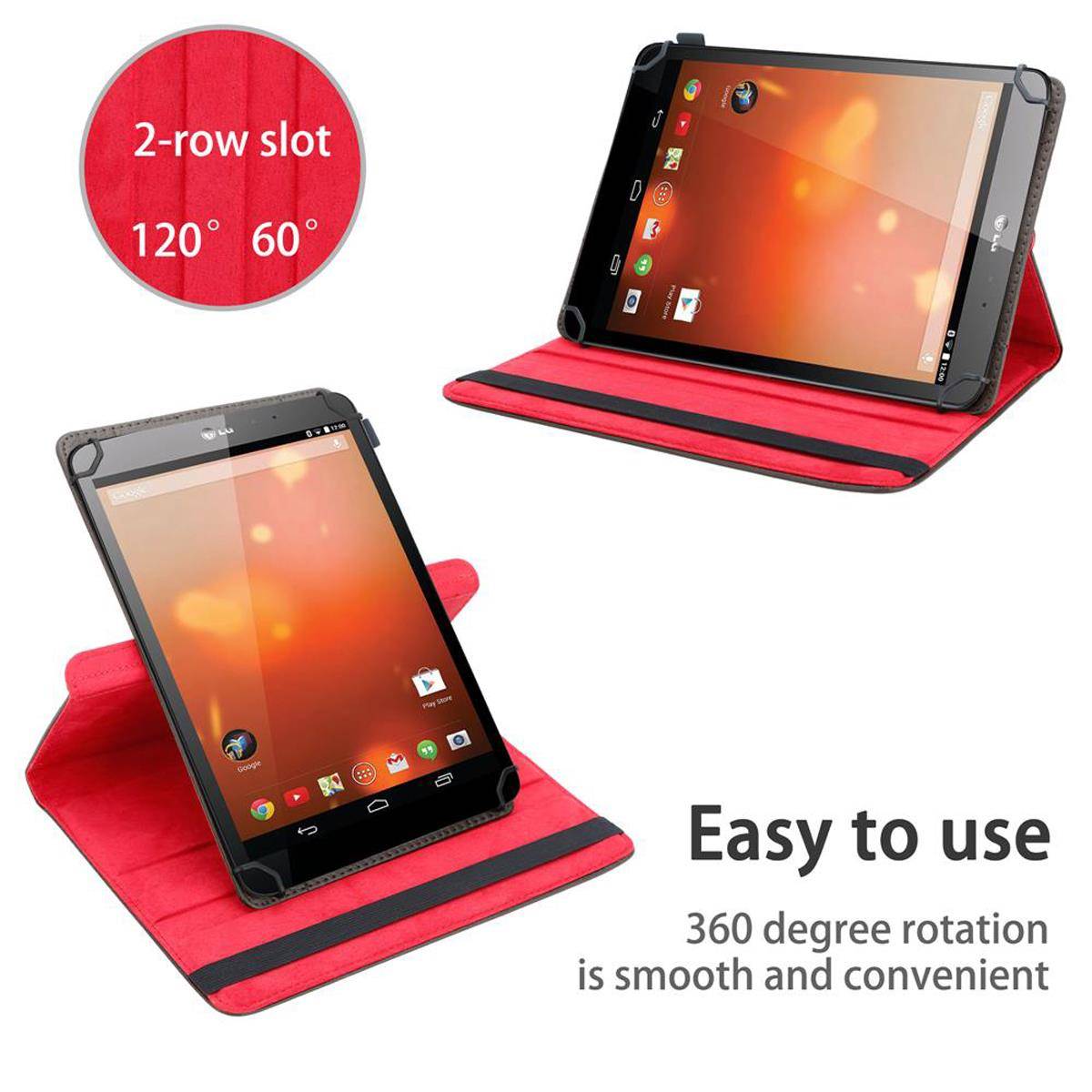 Cadorabo Hülle für LG G Pad 8.3 Schutzhülle in Braun 360 Grad Tablet Hülle Etui Cover Case