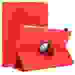 Cadorabo Hülle für Asus Zenpad 3 (8.0 Zoll) Schutzhülle in Rot 360 Grad Tablet Hülle Etui Cover Case