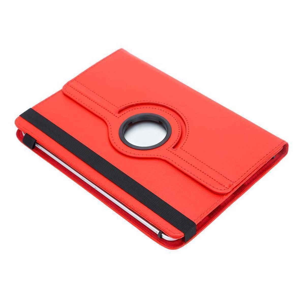 Cadorabo Hülle für Acepad A121 (10.1 Zoll) Schutzhülle in Rot 360 Grad Tablet Hülle Etui Cover Case
