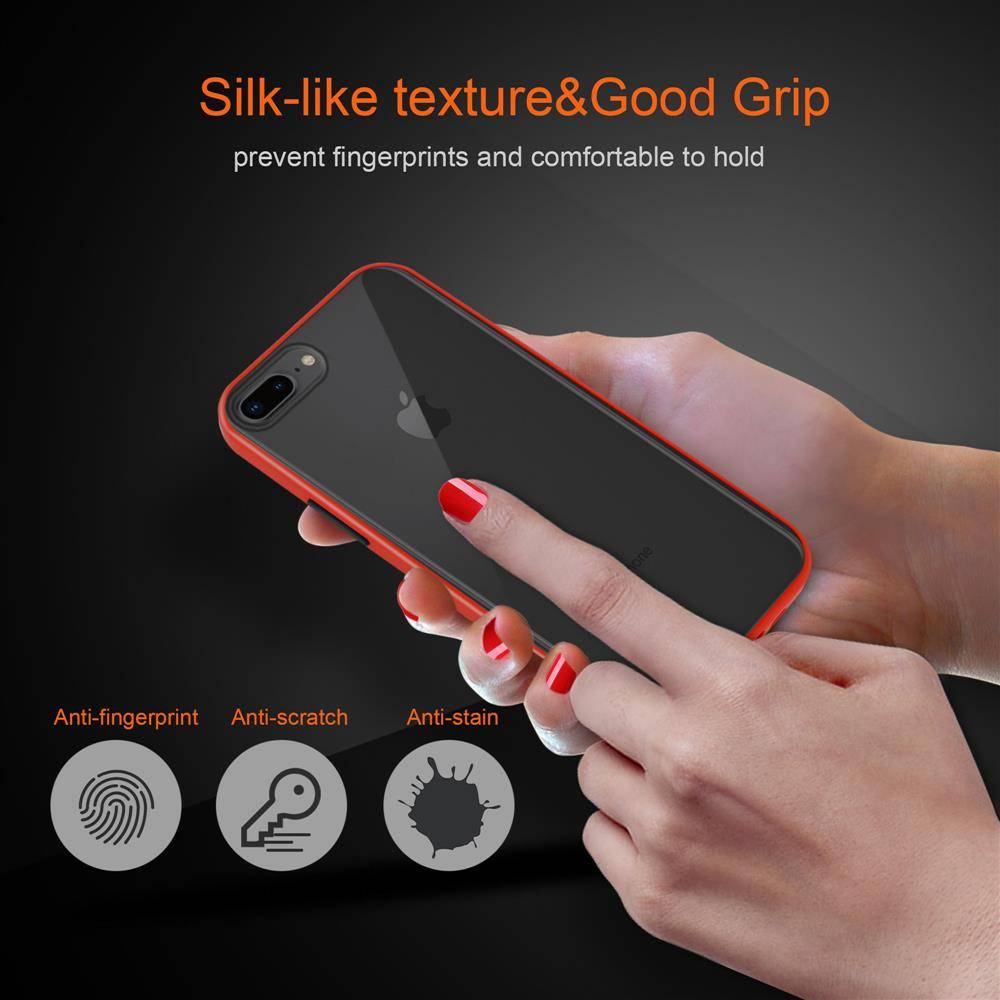 Cadorabo Hülle für Apple iPhone 6 PLUS / 6S PLUS / 7 PLUS / 7S PLUS / 8 PLUS Schutz Hülle in Transparent Handyhülle