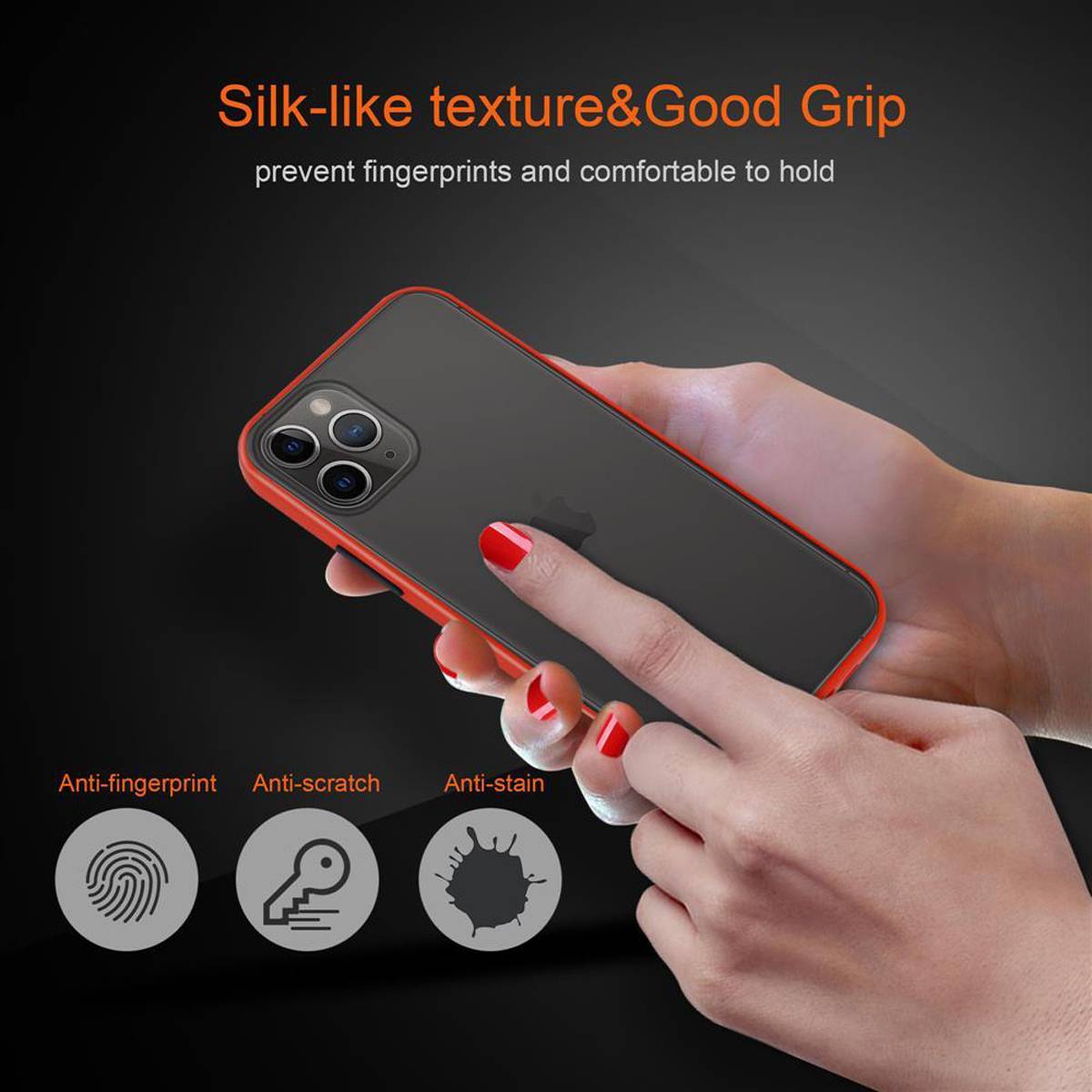 Cadorabo Hülle für Apple iPhone 11 PRO MAX Schutz Hülle in Transparent Handyhülle Hybrid Schutzhülle Etui TPU Silikon