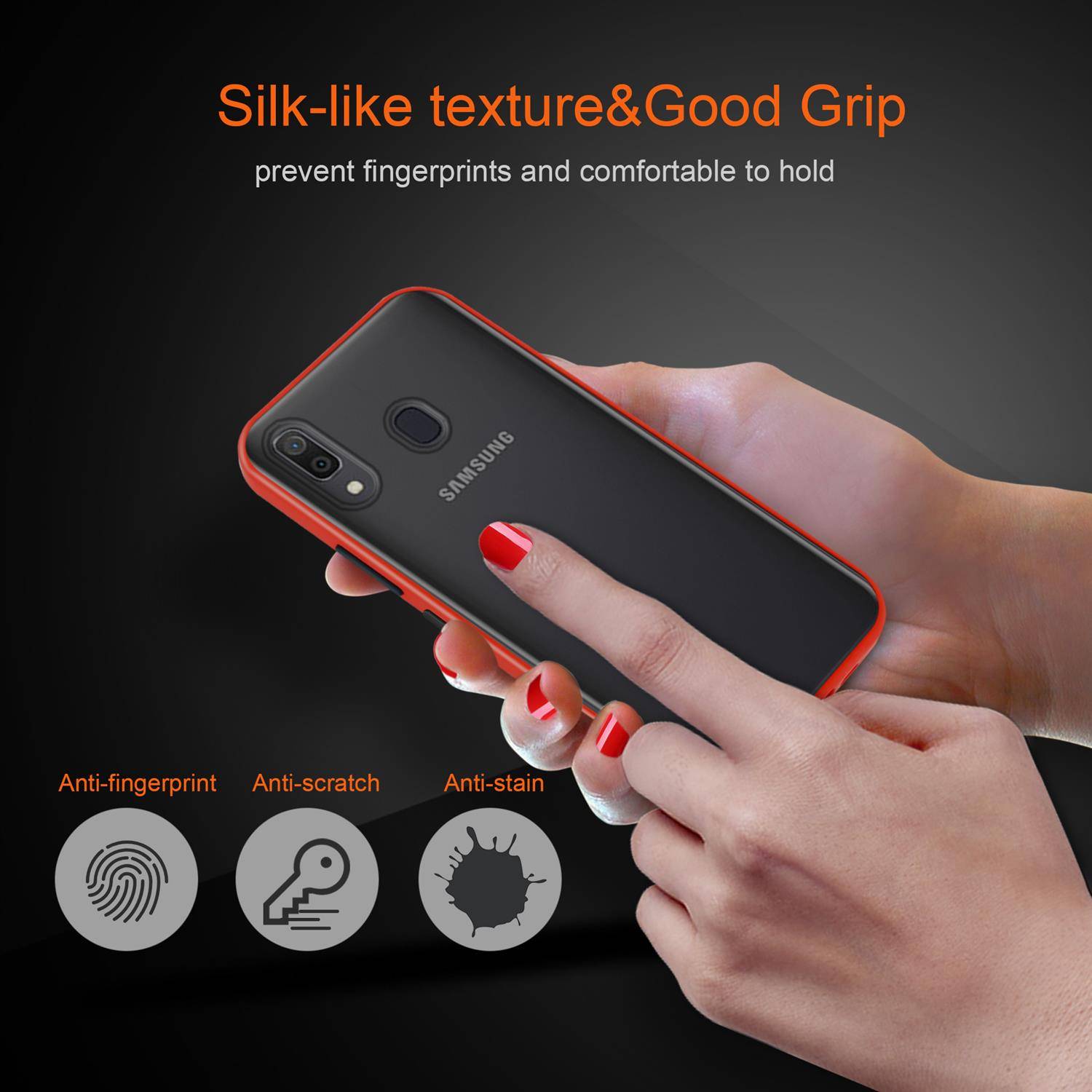 Cadorabo Hülle für Samsung Galaxy A20 / A30 / M10s Schutz Hülle in Transparent Handyhülle Hybrid Schutzhülle Etui TPU