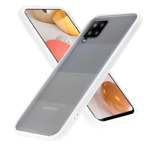 Cadorabo Hülle für Samsung Galaxy A42 5G / M42 5G Schutz Hülle in Transparent Handyhülle Hybrid Schutzhülle Etui TPU