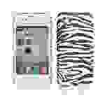 Cadorabo Hülle für Apple iPhone 4 / 4S Schutz Hülle in Weiß Hard Case Schutzhülle Handyhülle Cover Etui