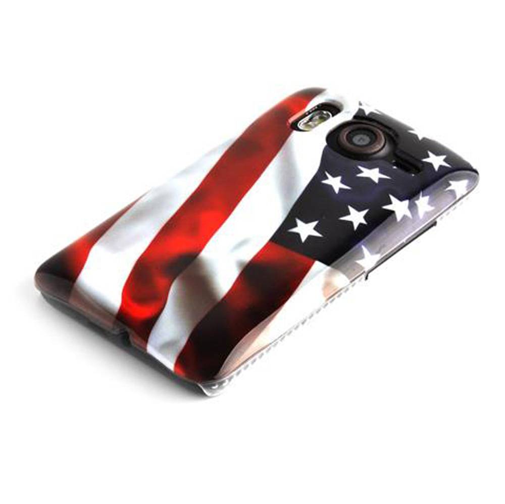 Cadorabo Hülle für HTC Desire HD Schutz Hülle in Rot Hard Case Schutzhülle Handyhülle Cover Etui