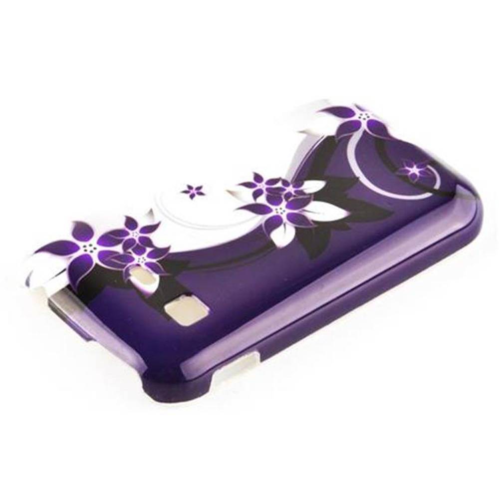Cadorabo Hülle für Samsung Galaxy POCKET Schutz Hülle in Lila Hard Case Schutzhülle Handyhülle Cover Etui