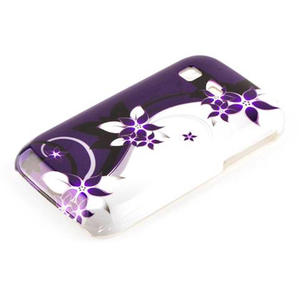 Cadorabo Hülle für Samsung Galaxy POCKET Schutz Hülle in Lila Hard Case Schutzhülle Handyhülle Cover Etui