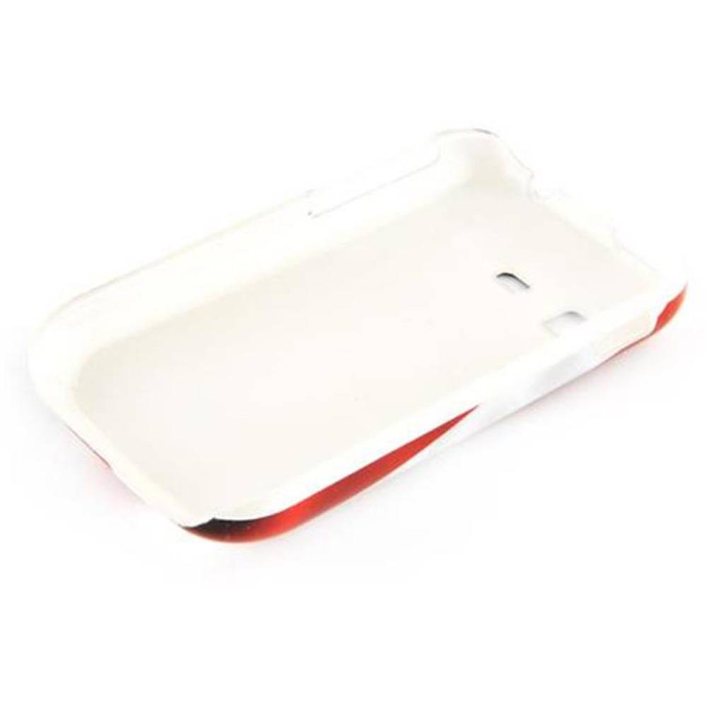 Cadorabo Hülle für Samsung Galaxy POCKET Schutz Hülle in Rot Hard Case Schutzhülle Handyhülle Cover Etui