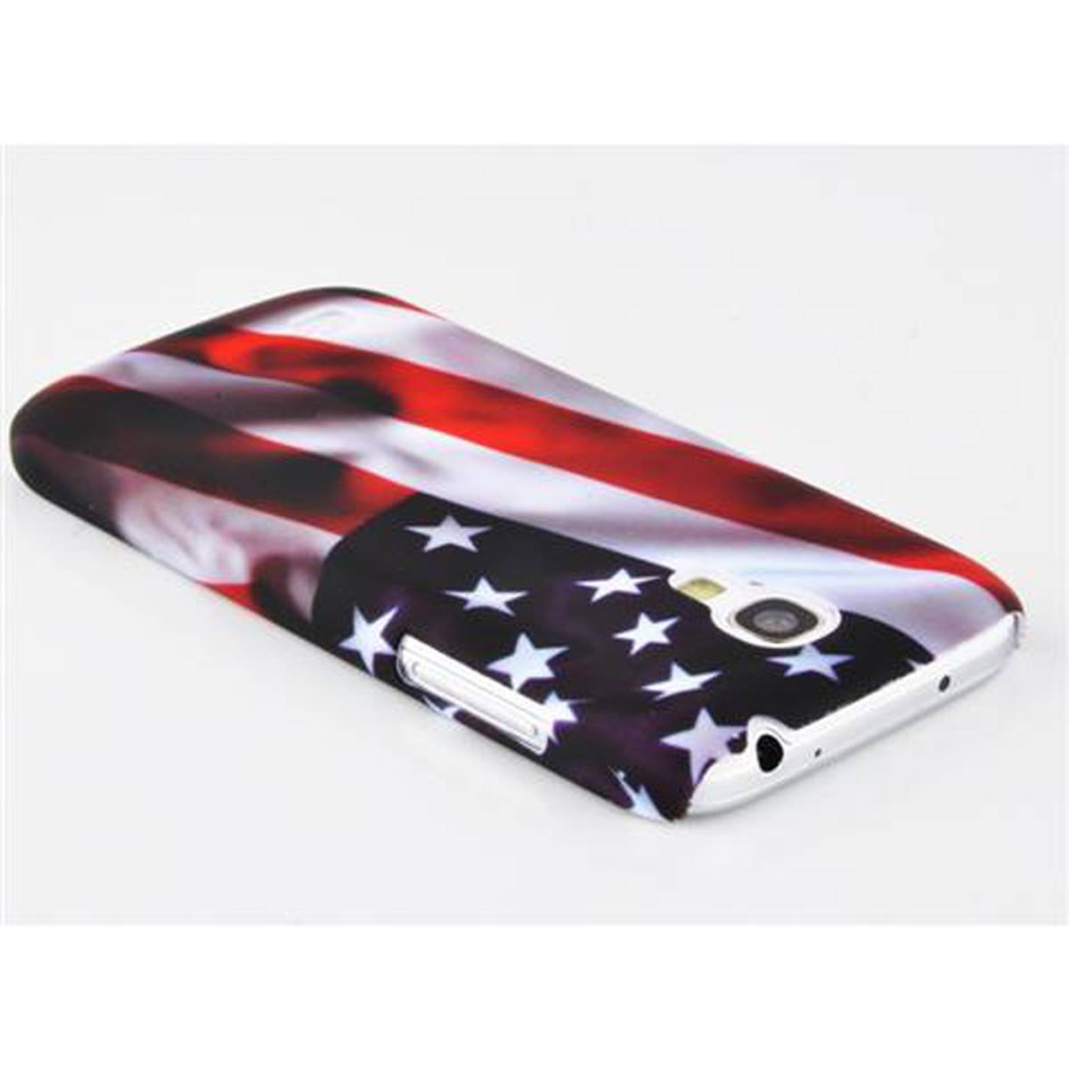 Cadorabo Hülle für Samsung Galaxy S4 MINI Schutz Hülle in Rot Hard Case Schutzhülle Handyhülle Cover Etui