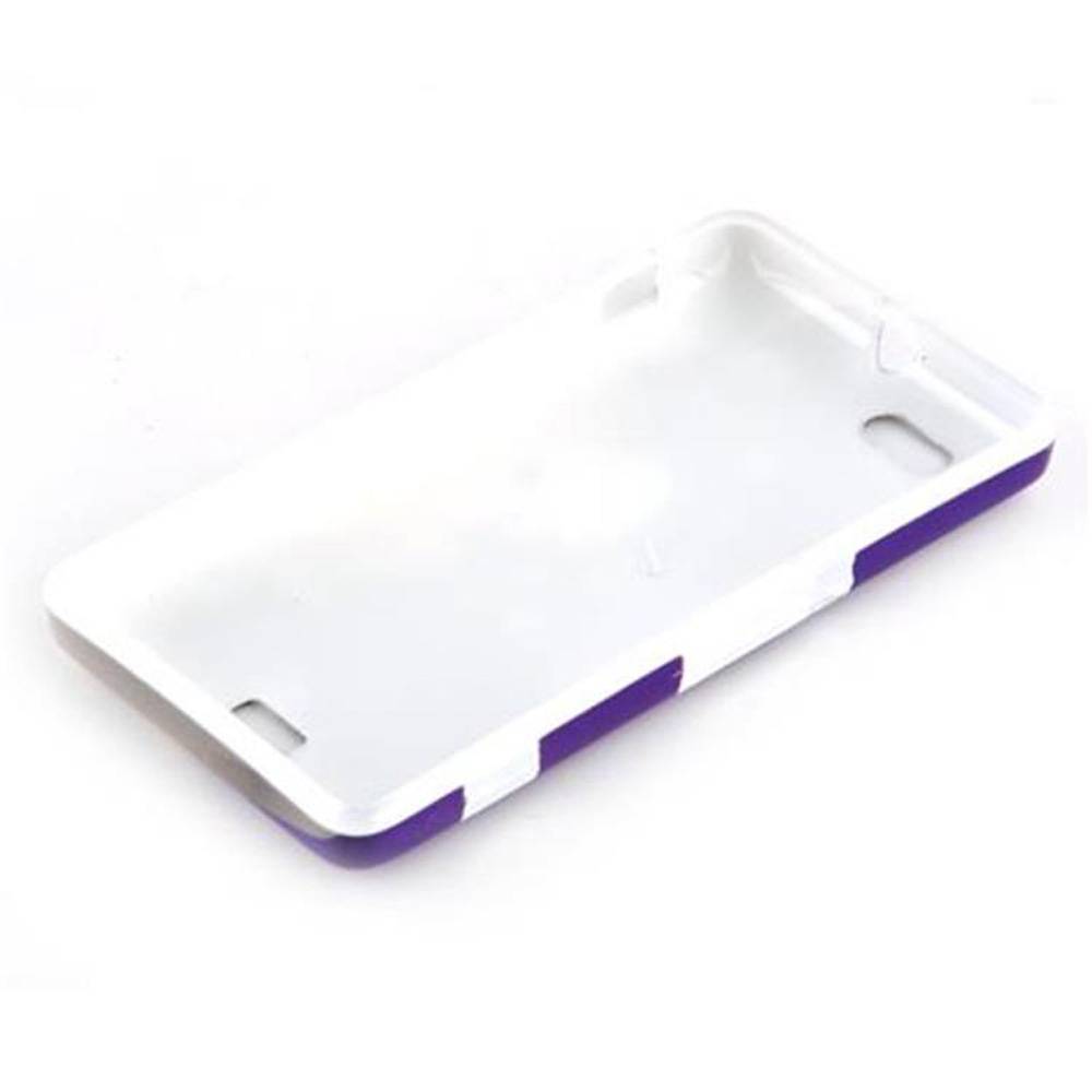 Cadorabo Hülle für Sony Xperia M Schutz Hülle in Lila Hard Case Schutzhülle Handyhülle Cover Etui