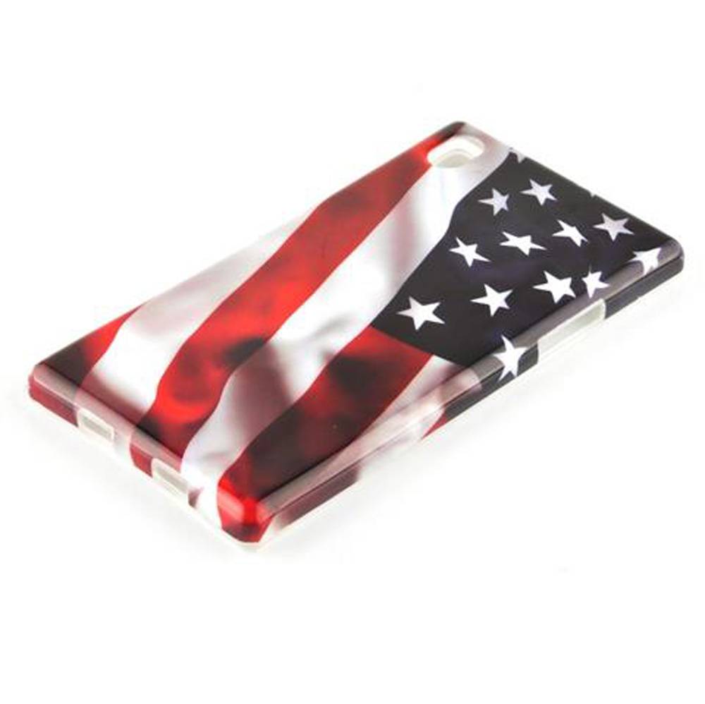 Cadorabo Hülle für Sony Xperia Z1 Schutz Hülle in Rot Hard Case Schutzhülle Handyhülle Cover Etui