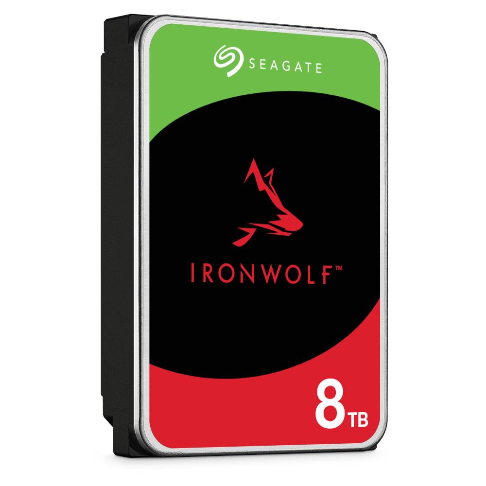 Seagate IronWolf ST8000VN004 - 8 TB - 7200 RPM - 256 MB - 3.5" - Serial ATA III