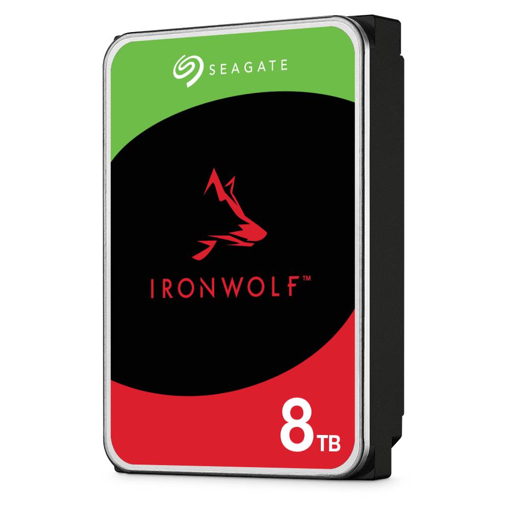 Seagate IronWolf ST8000VN004 - 8 TB - 7200 RPM - 256 MB - 3.5" - Serial ATA III