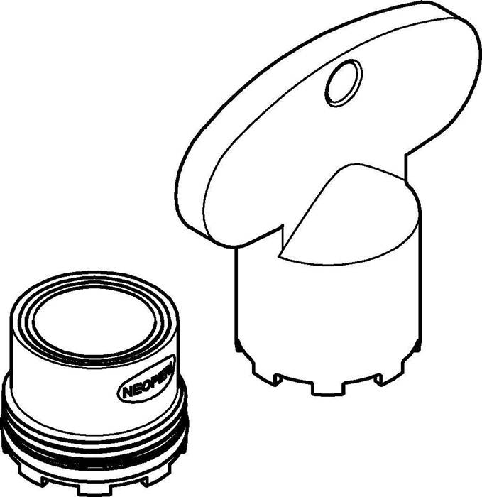 Grohe Mousseur chrom 13943, 5 l/min