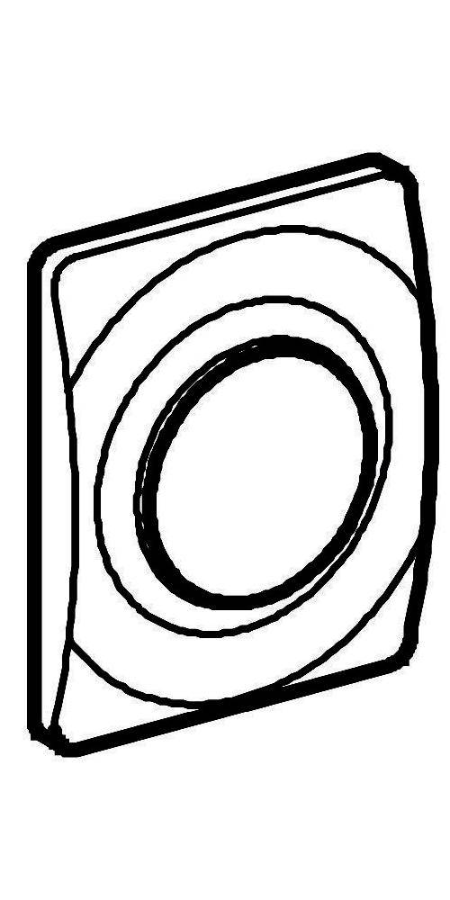 GROHE Abdeckplatte SURF 116x144mm f Urinal mattchr mattchrom