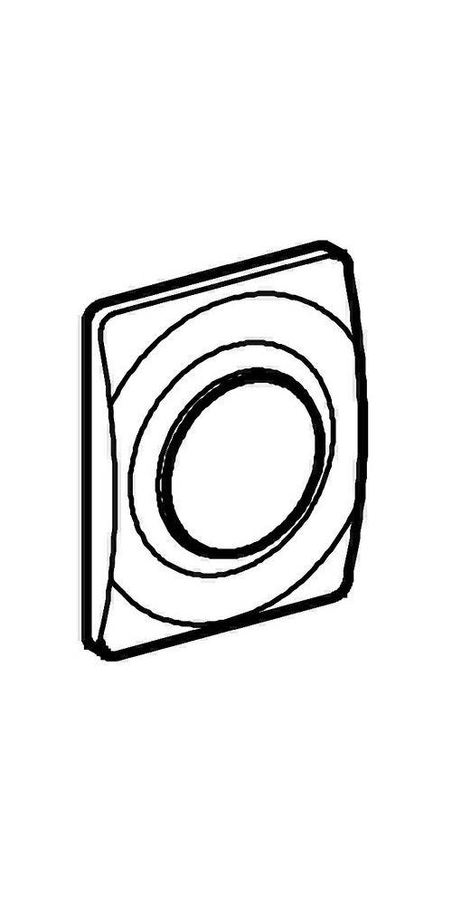 GROHE Abdeckplatte SURF 116x144mm f Urinal mattchr mattchrom