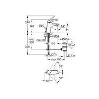 GROHE Einhand-Waschtischbatterie EUROSTYLE 1/2Zoll S-Size chr chrom GROHE Einhand-Waschtischbatterie EUROSTYLE 1/2Zoll S-Size chr chrom