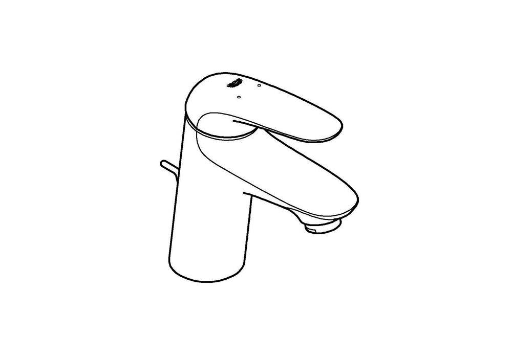 GROHE Einhand-Waschtischbatterie EUROSTYLE 1/2Zoll S-Size chr chrom