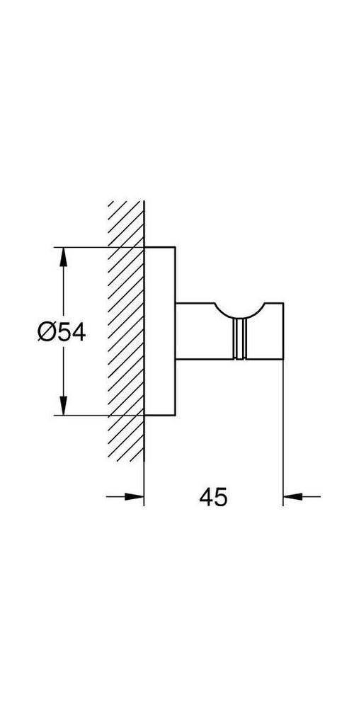 GROHE Bademantelhaken ESSENTIALS supersteel