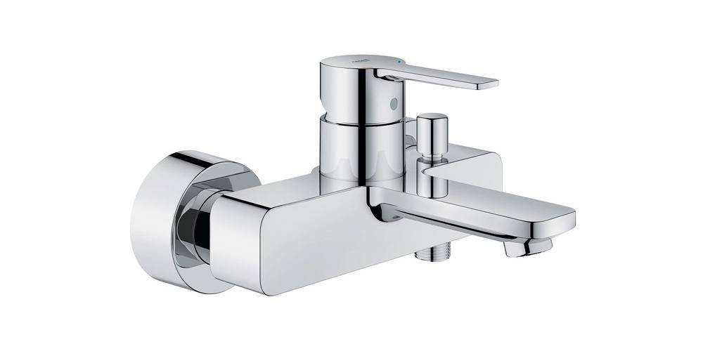 GROHE Einhand-Wannenbatterie LINEARE 1/2Zoll chr chrom