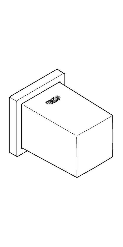 GROHE Wandanschlussbogen EUPHORIA CUBE 1/2Zoll chr chrom